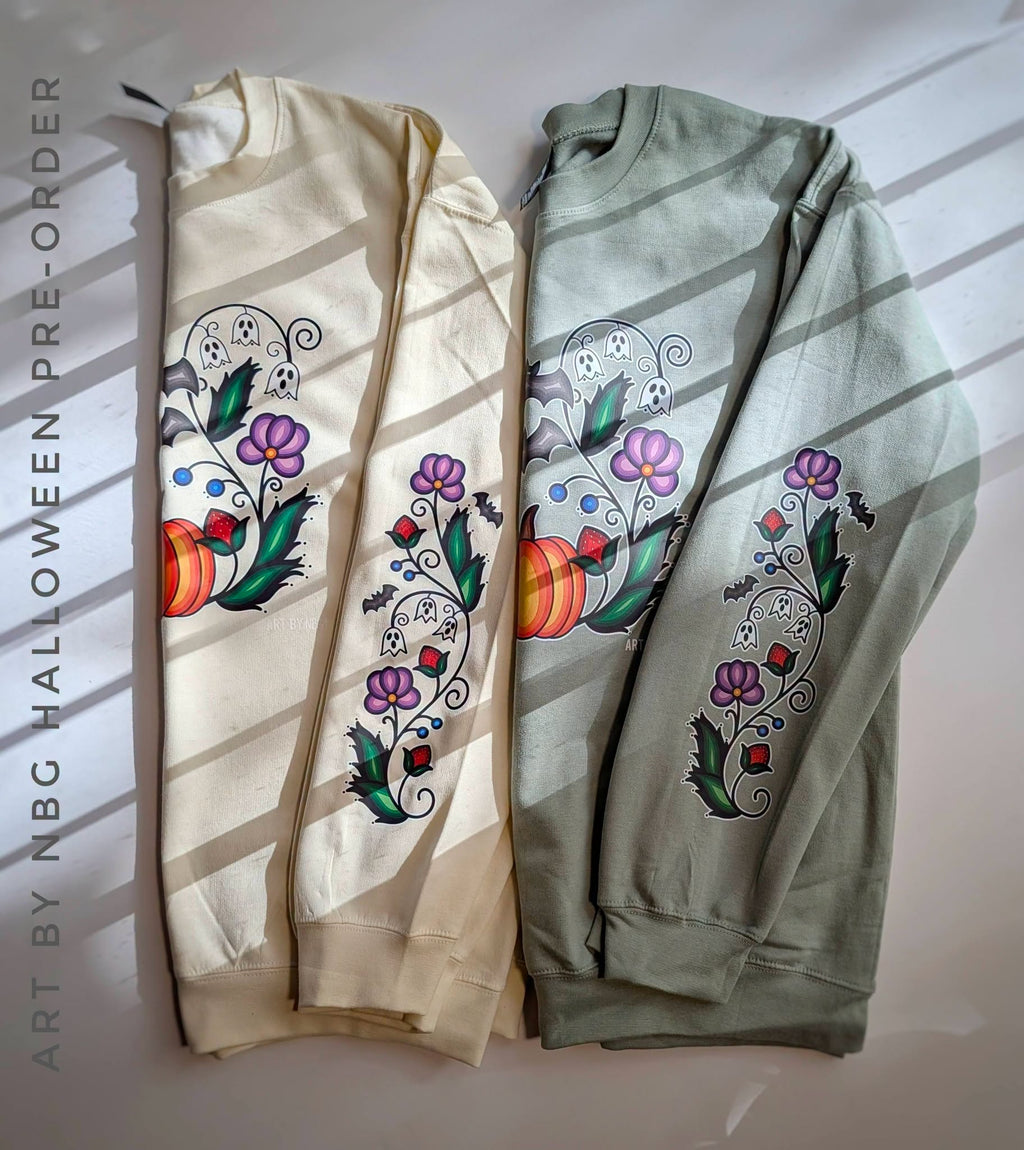 Halloween Floral Sweatshirt