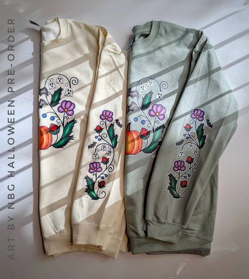 Halloween Floral Sweatshirt