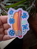 3.5" Glittery Glizzy Sticker