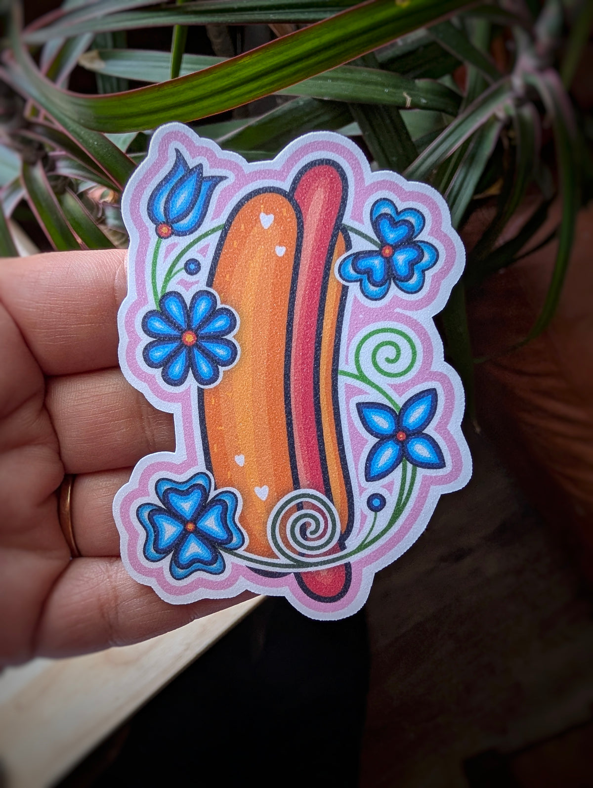 3.5" Glittery Glizzy Sticker
