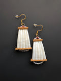 1.75" Dentalium Earrings