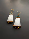 2.5" Dentalium Earrings