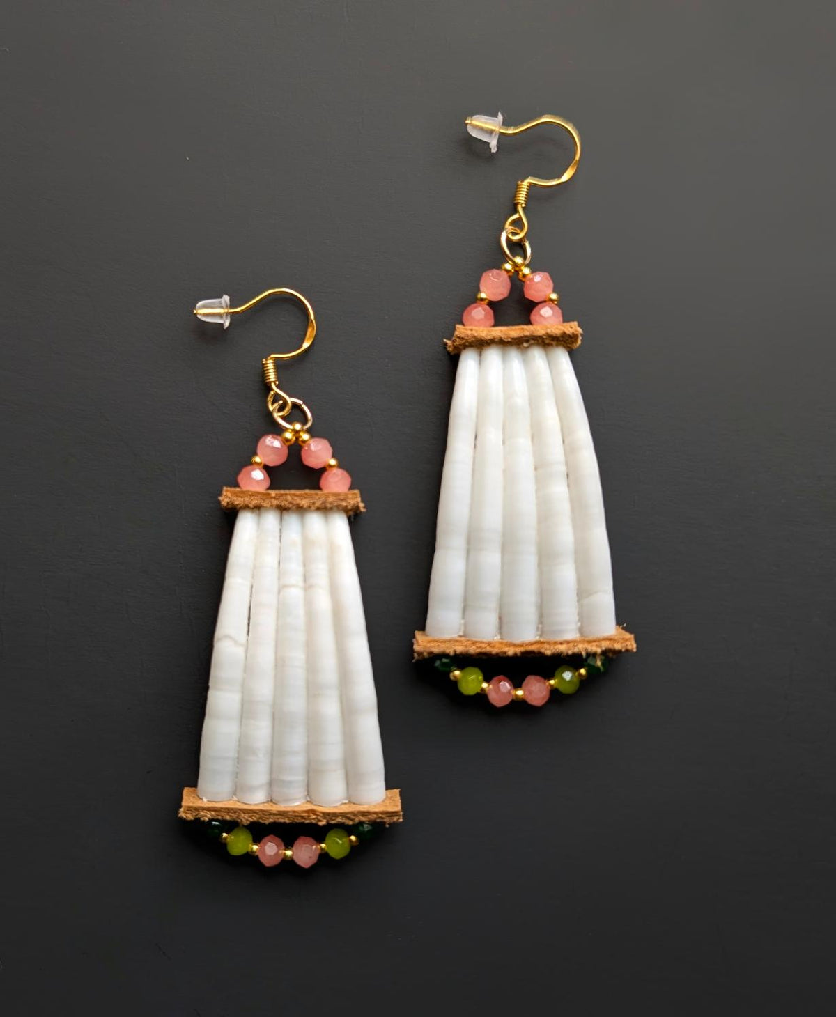 1.5 Dentillium Earrings