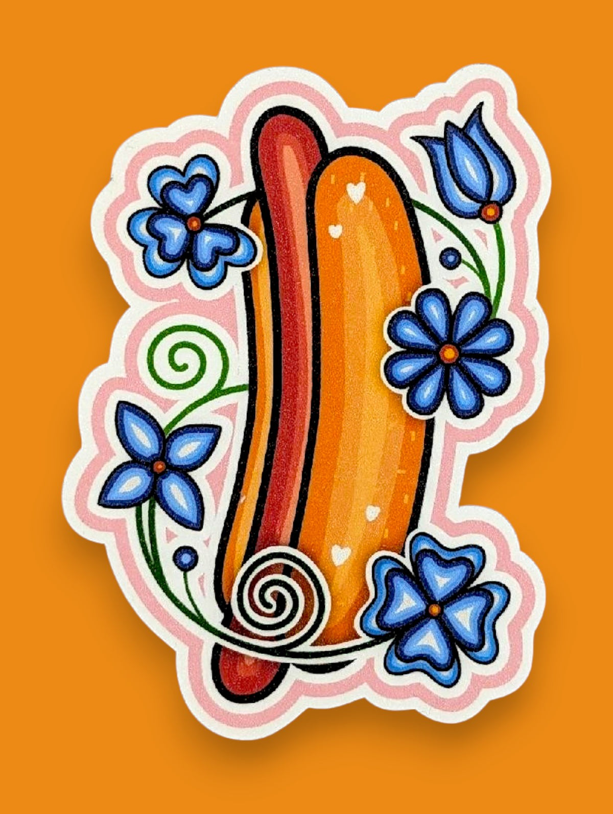 3.5" Glittery Glizzy Sticker
